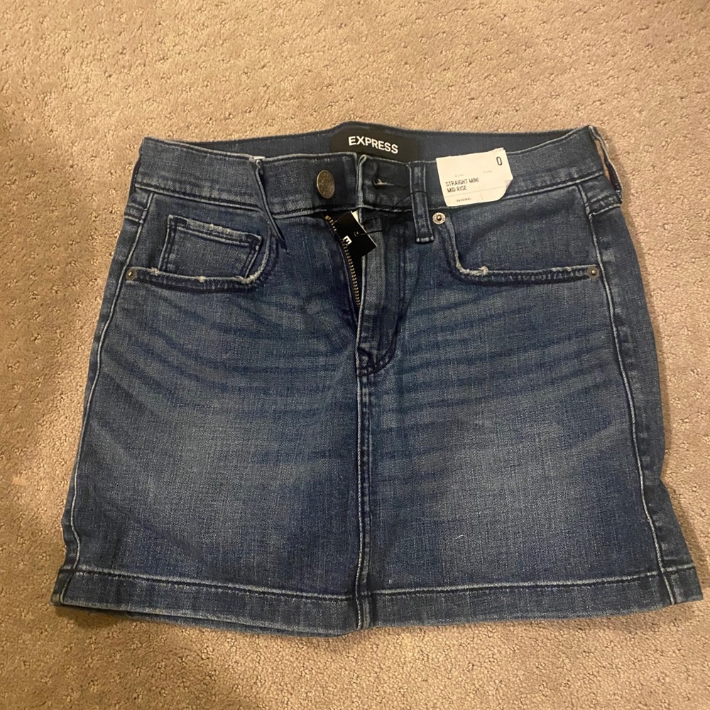 Denim skirt